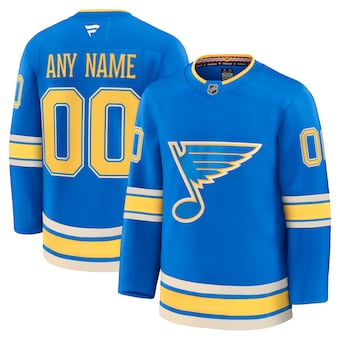 Custom St. Louis Blues Jersey